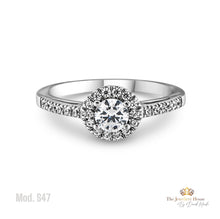 Carica l'immagine nel visualizzatore di Gallery, Anello di Fidanzamento/Anniversario Mod S47