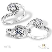 Carica l'immagine nel visualizzatore di Gallery, Anello di Fidanzamento/Anniversario Mod S50