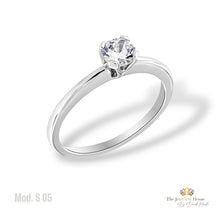 Carica l'immagine nel visualizzatore di Gallery, Anello di Fidanzamento/Anniversario Mod S05