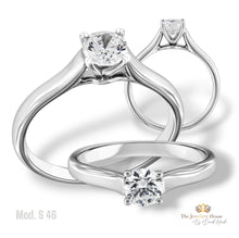 Carica l'immagine nel visualizzatore di Gallery, Anello di Fidanzamento/Anniversario Mod S46
