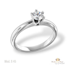 Carica l'immagine nel visualizzatore di Gallery, Anello di Fidanzamento/Anniversario Mod S45