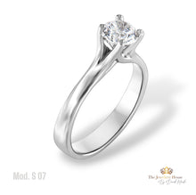 Carica l'immagine nel visualizzatore di Gallery, Anello di Fidanzamento/Anniversario Mod 07