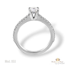Carica l'immagine nel visualizzatore di Gallery, Anello di Fidanzamento/Anniversario Mod S53
