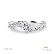 Carica l'immagine nel visualizzatore di Gallery, Anello di Fidanzamento/Anniversario Mod S56