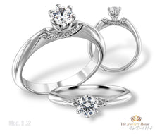 Carica l'immagine nel visualizzatore di Gallery, Anello di Fidanzamento/Anniversario Mod S32