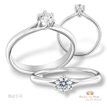 Carica l'immagine nel visualizzatore di Gallery, Anello di Fidanzamento/Anniversario Mod S41