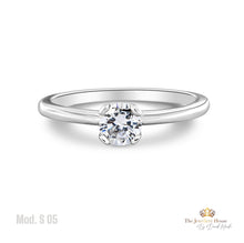 Carica l'immagine nel visualizzatore di Gallery, Anello di Fidanzamento/Anniversario Mod S05