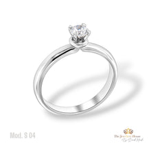 Carica l'immagine nel visualizzatore di Gallery, Anello di Fidanzamento/Anniversario Mod S04