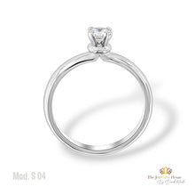 Carica l'immagine nel visualizzatore di Gallery, Anello di Fidanzamento/Anniversario Mod S04