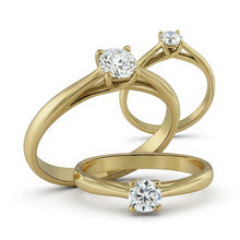 Carica l'immagine nel visualizzatore di Gallery, Anello di Fidanzamento/Anniversario Mod S16