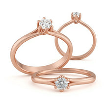 Carica l'immagine nel visualizzatore di Gallery, Anello di Fidanzamento/Anniversario Mod S41
