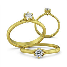 Carica l'immagine nel visualizzatore di Gallery, Anello di Fidanzamento/Anniversario Mod S41