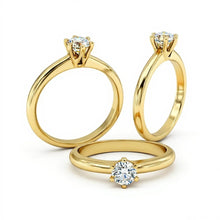 Carica l'immagine nel visualizzatore di Gallery, Anello di Fidanzamento/Anniversario Mod S45