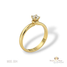 Carica l'immagine nel visualizzatore di Gallery, Anello di Fidanzamento/Anniversario Mod S04