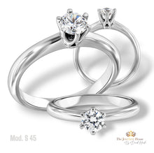 Carica l'immagine nel visualizzatore di Gallery, Anello di Fidanzamento/Anniversario Mod S45