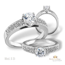 Carica l'immagine nel visualizzatore di Gallery, Anello di Fidanzamento/Anniversario Mod S31