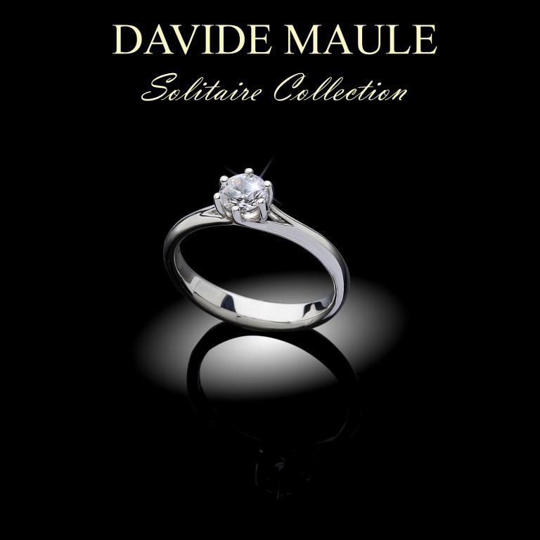Anello solitario con diamante Lugano|Como|Varese – Davide Maule
