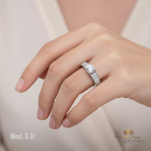 Carica l&#39;immagine nel visualizzatore di Gallery, Anello di Fidanzamento/Anniversario Mod S31
